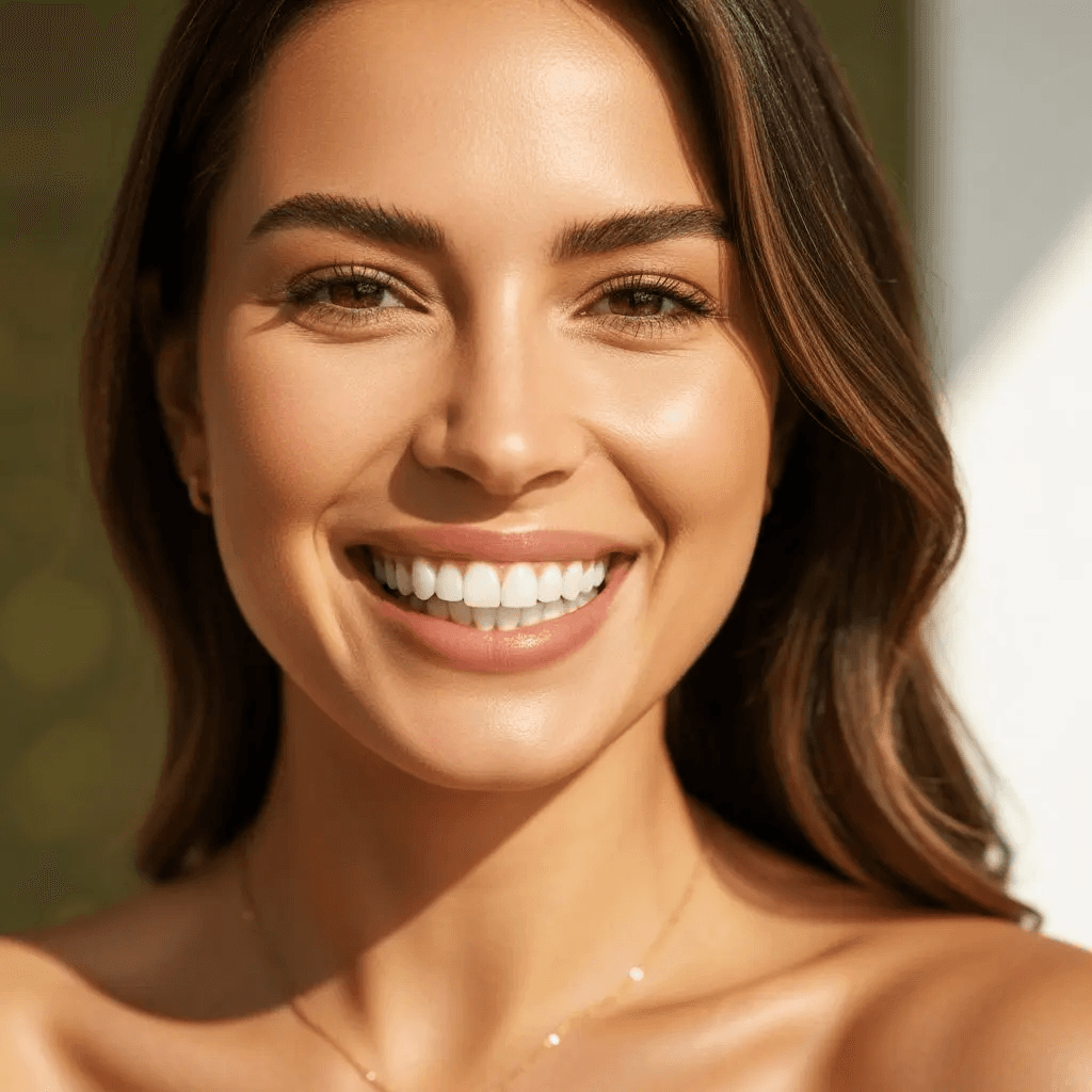Beautiful smile showcasing dental wellness